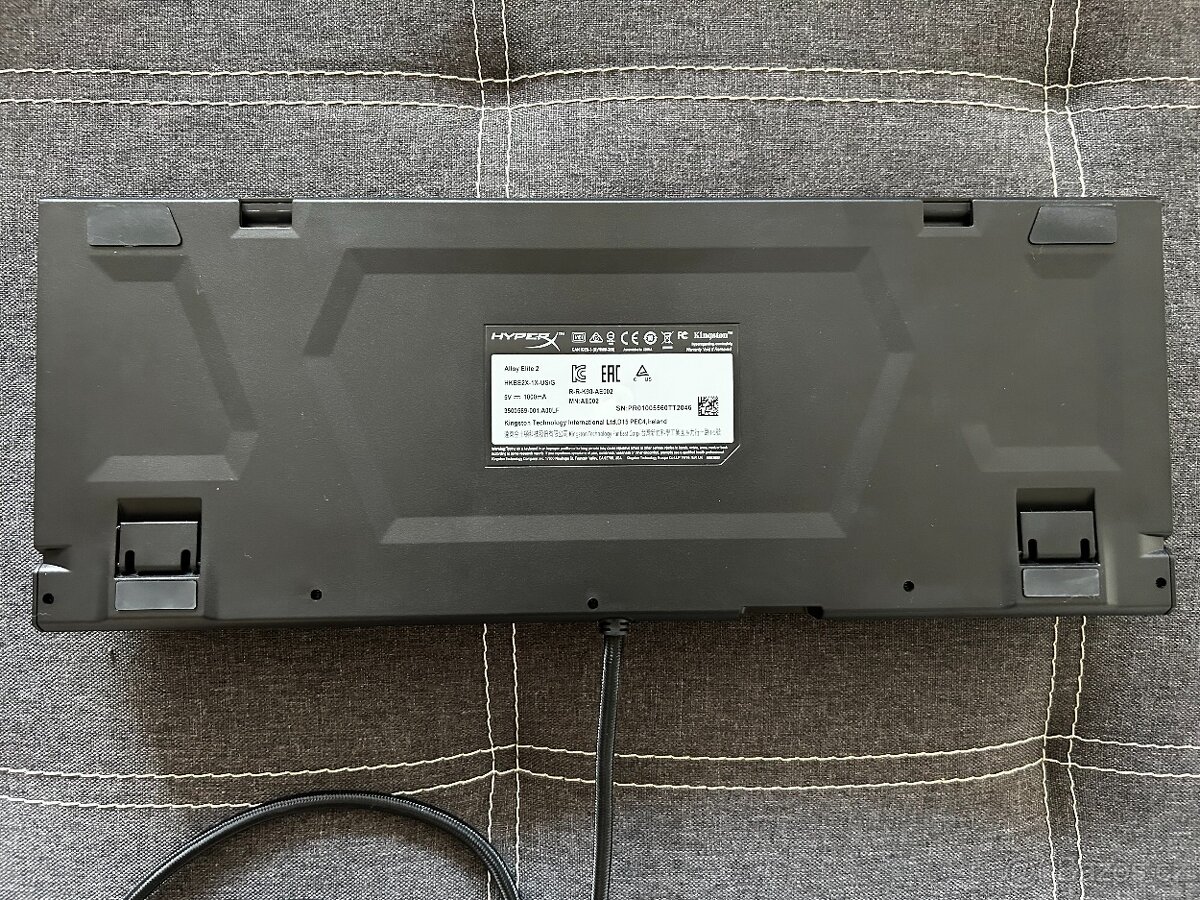 Mechanická klávesnice HyperX Alloy Elite 2 Red switch - 3