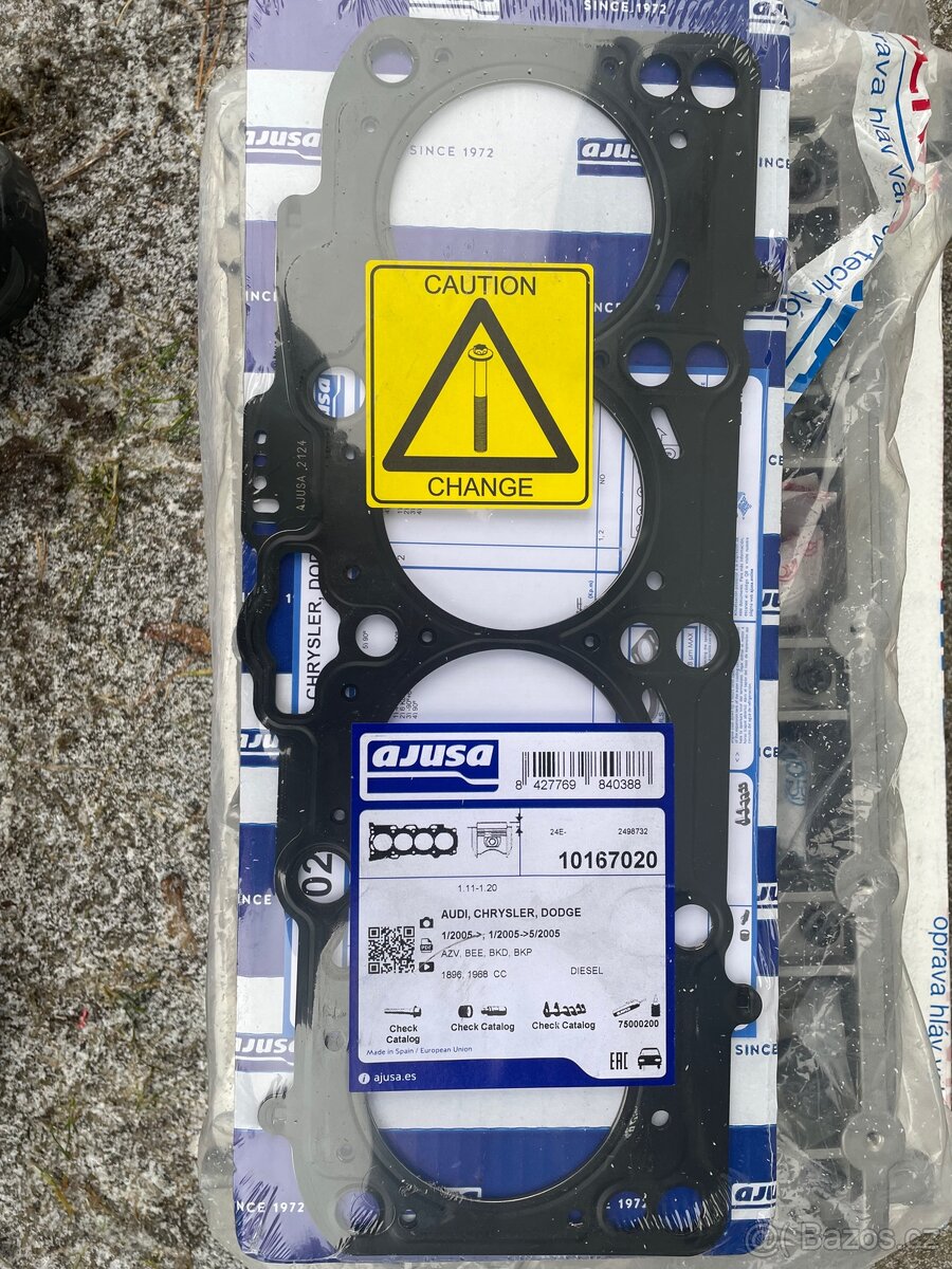 Hlava motoru BMN - 3