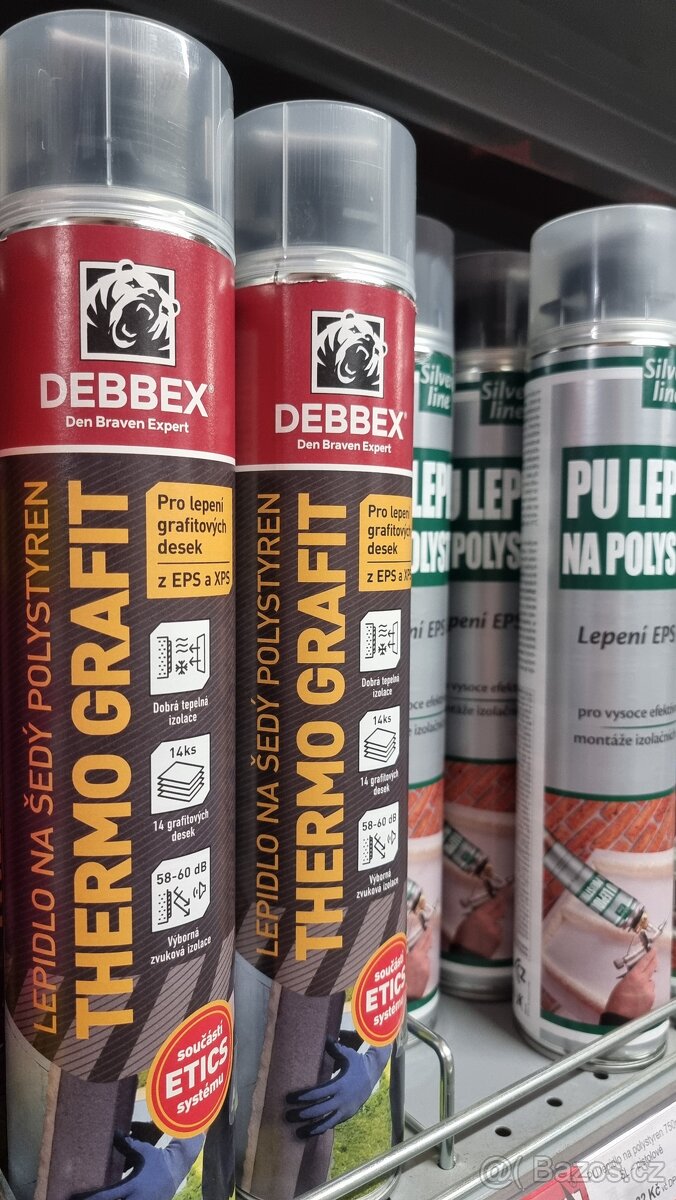 Barvy, perlinka, stavební chemie, lepidla, tmely Cena s DPH - 3