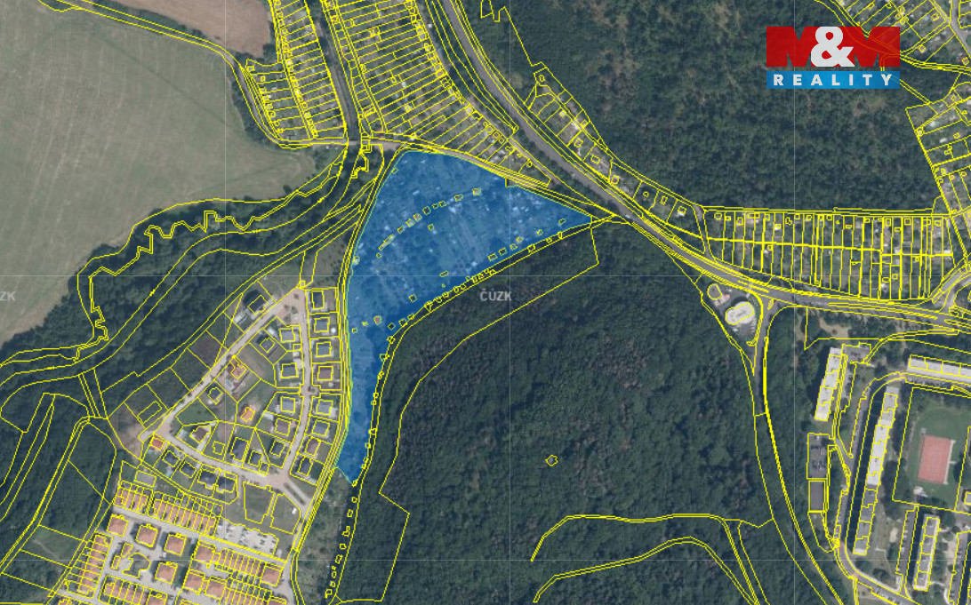 Prodej zahrady, 697 m², Kadaň - 3