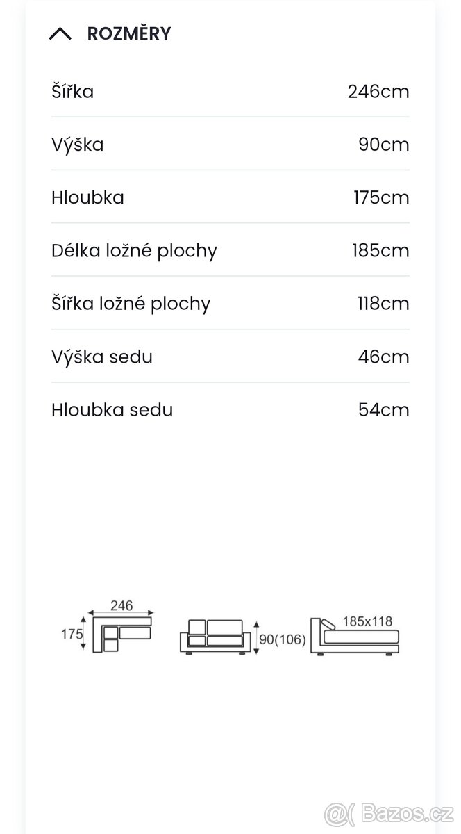 Rozkládací sedačka - 3