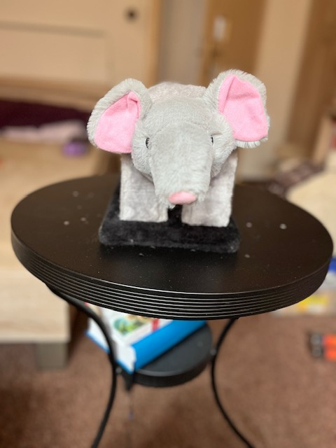 Kočičí škrabadlo slon - 3