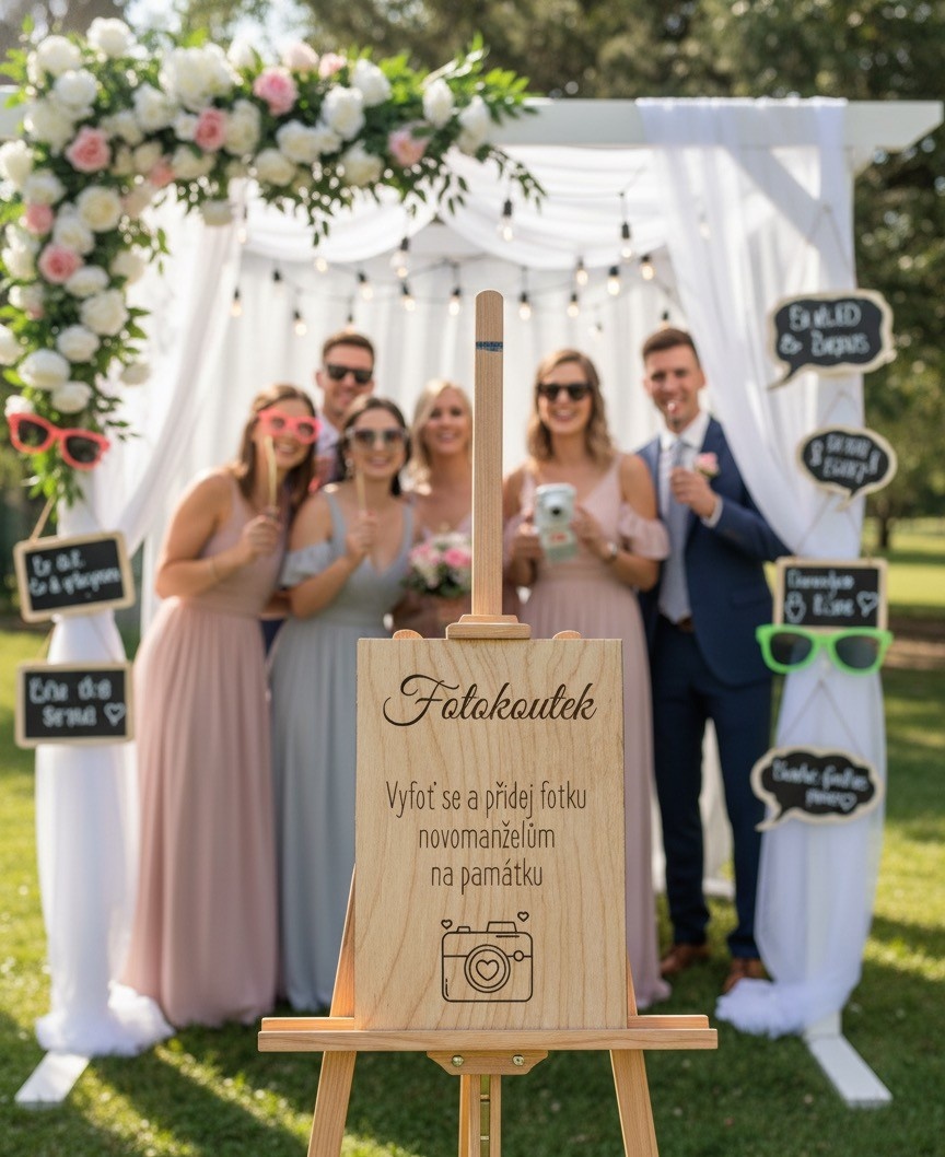 Balíček svatebních gravírovaných cedulí - 3