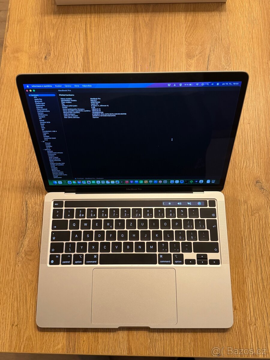 MacBook Pro 13” M2, 8GB RÁM 256 GB SSD Touchbar 2022 - 3