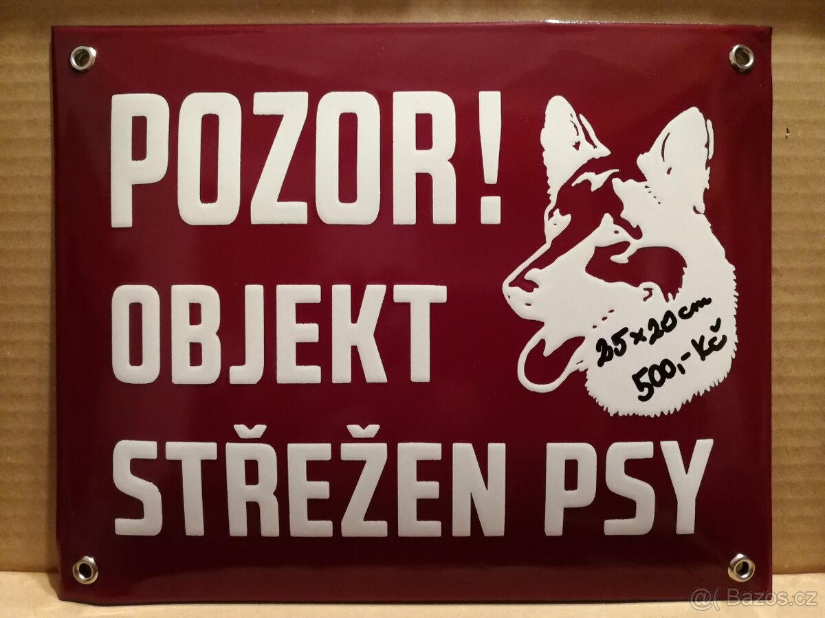 plechove smaltovane cedule - 3