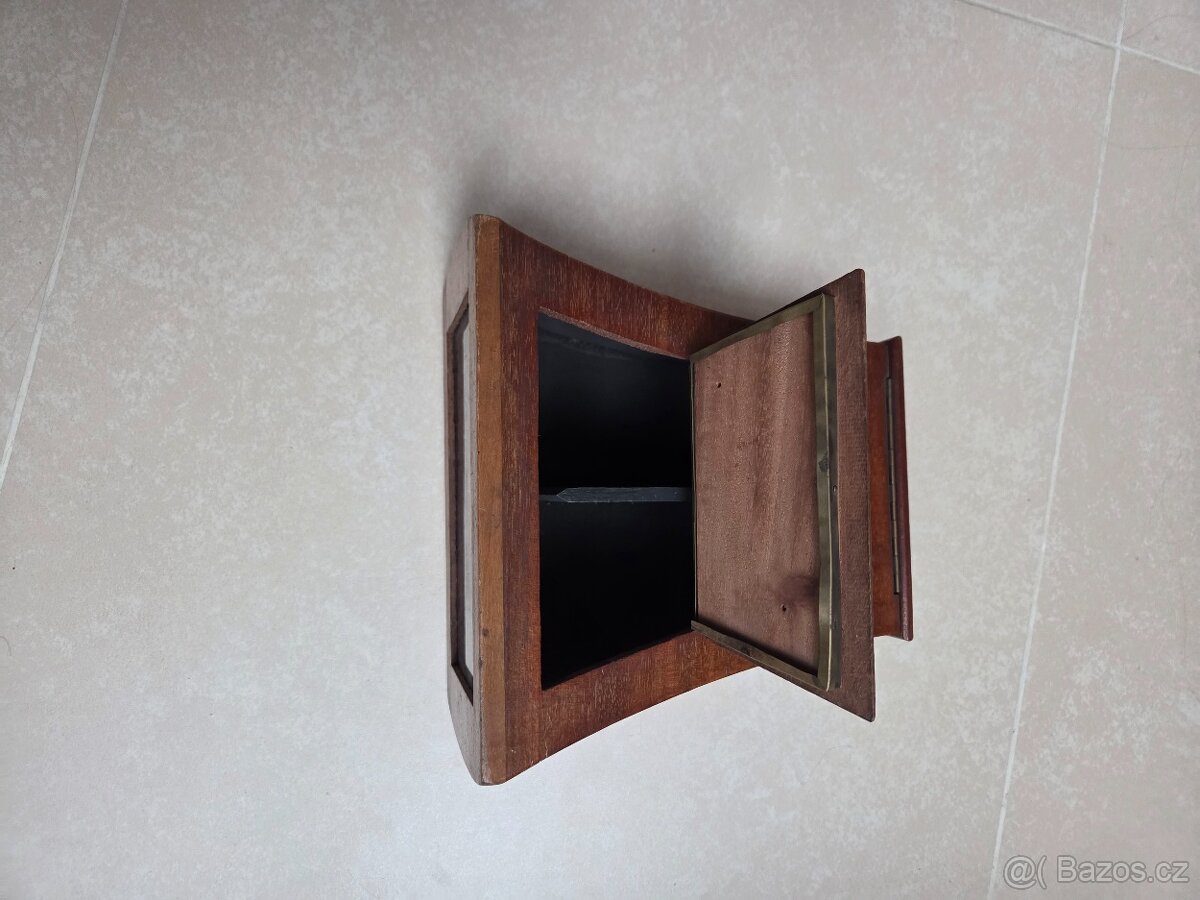 Starožitný dřevěný stereoskop - 3