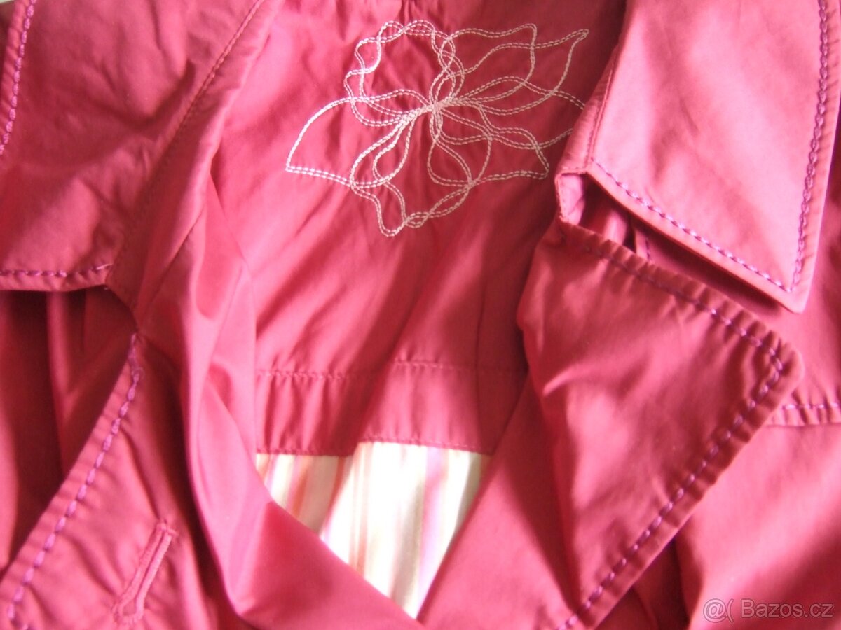 Kabátek vínový - 3