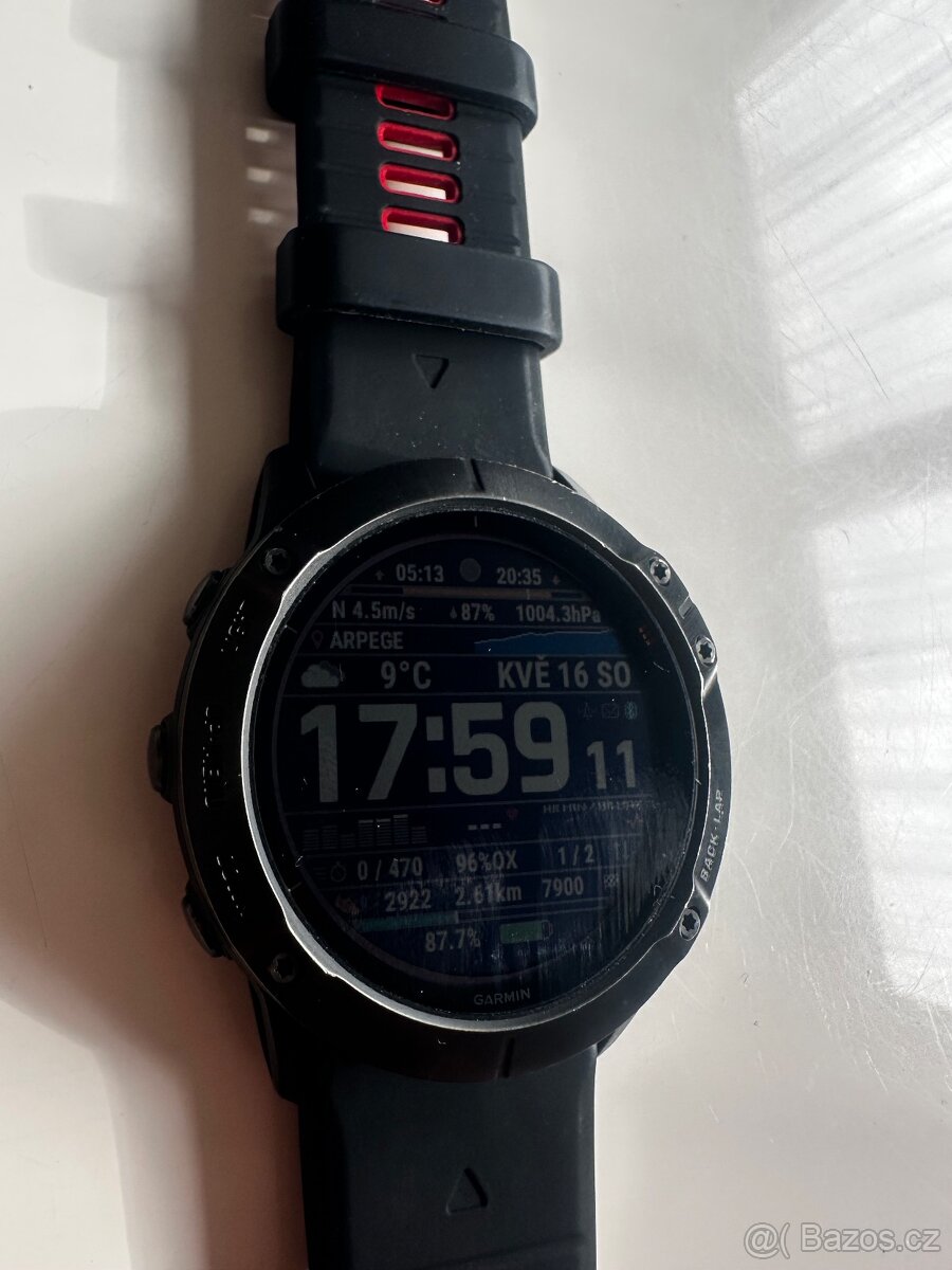 Garmin fenix6X PRO Solar, Titanium Carbon grey - 3