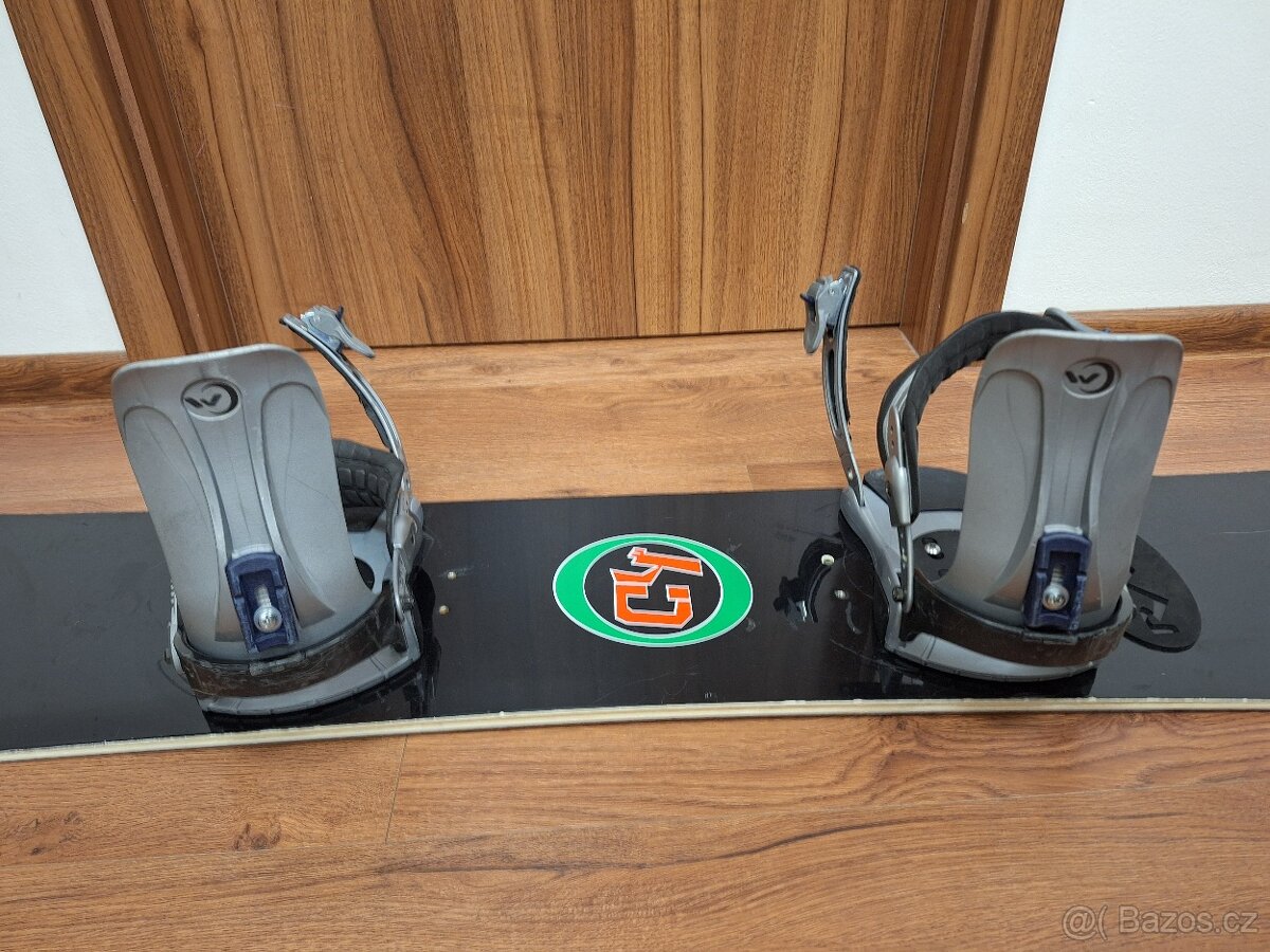 Snowboard +boty - 3