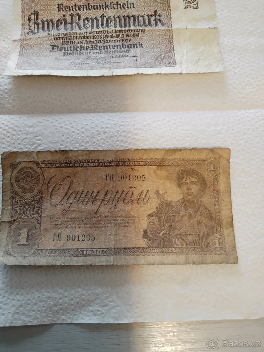 Staré mince a bankovky - 3