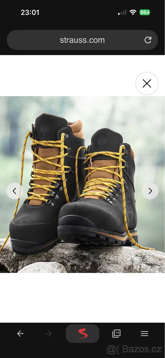 Pracovní obuv STRAUSS bezpečnostní 43 - 3