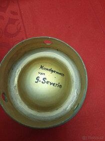 Ručně malovaná konev na mléko - 3