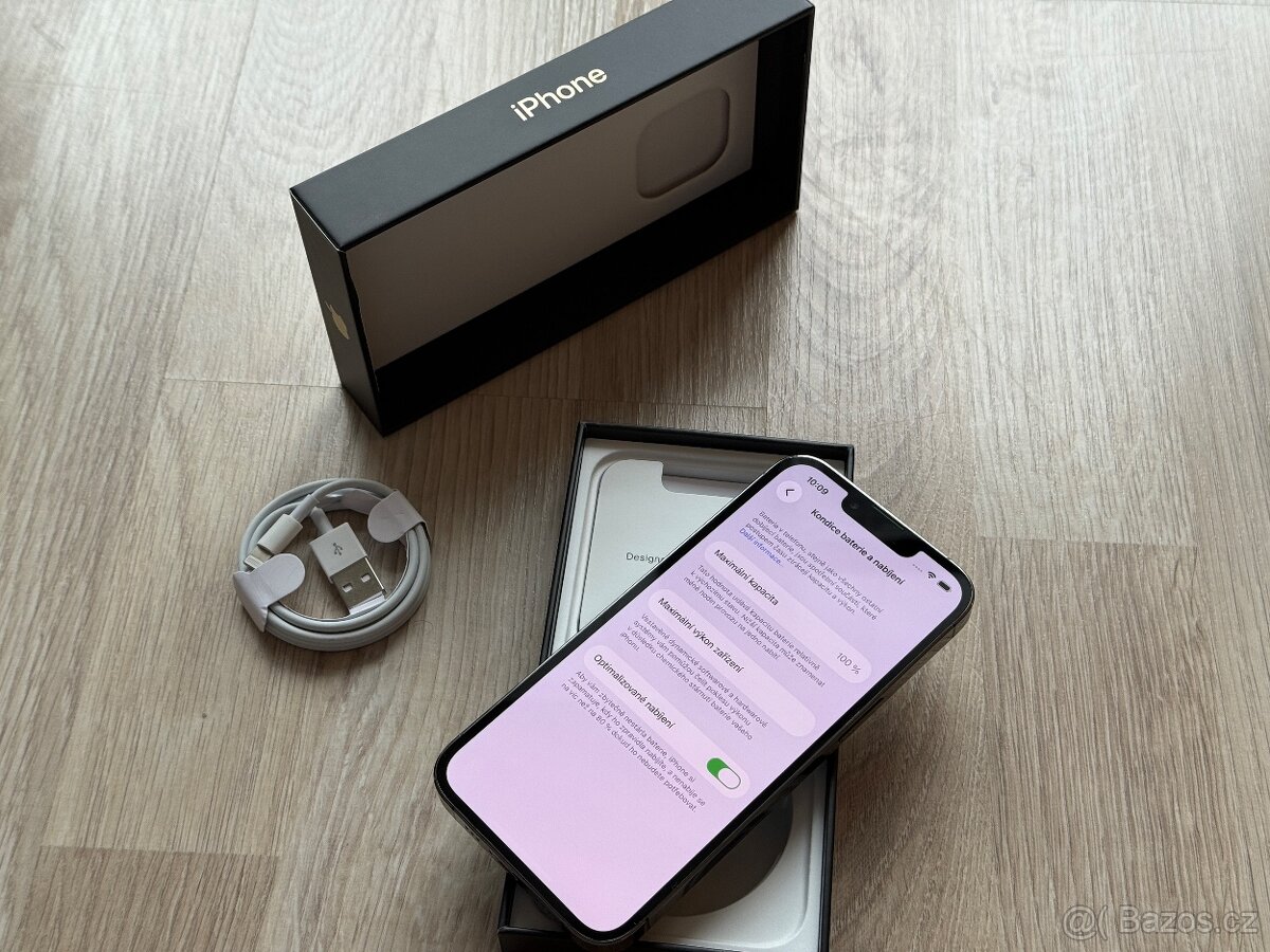 Apple iPhone 13 Pro 256 Gb Grafitově Šedý, Baterie 100%, TOP - 3