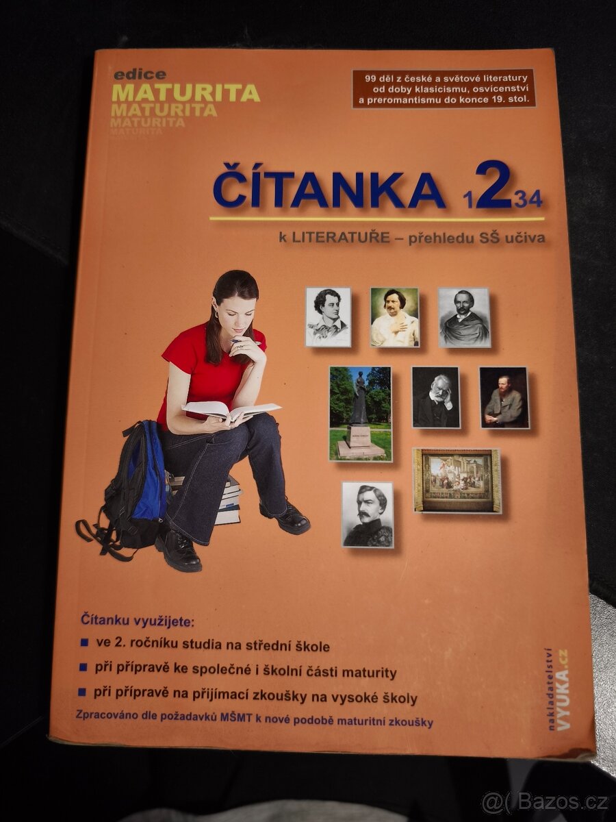 Prodám učebnice Literatura, Čítanka - 3