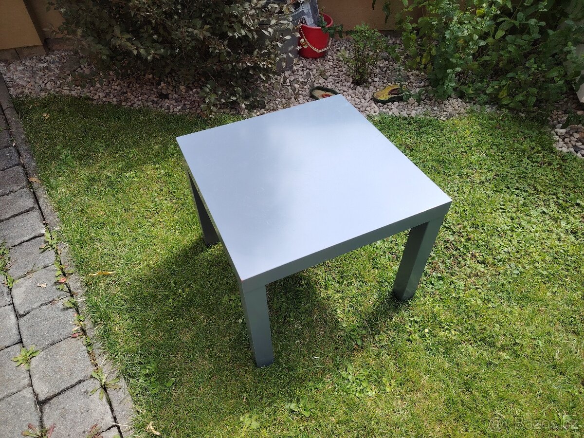 Polyratanová sedačka se stolkem - 3