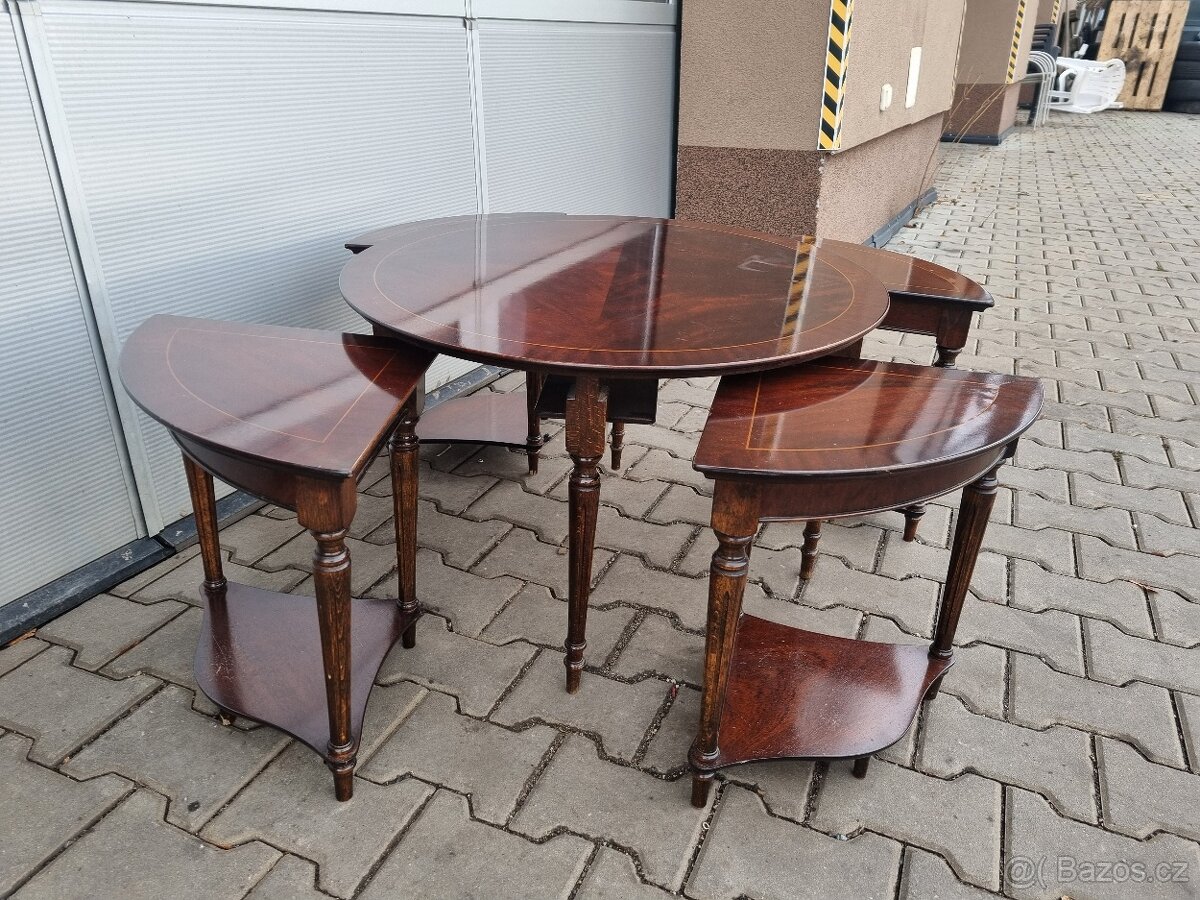 Konferenční stůl styl Chesterfield - 3