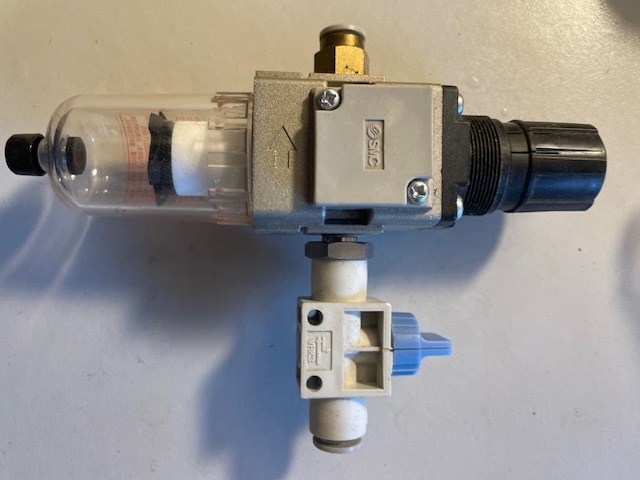 SMC - regulátor tlaku s filtrem - 3