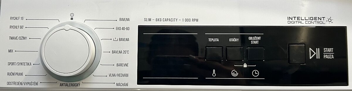 Pračka ETA 3550 90000 bílá - 3