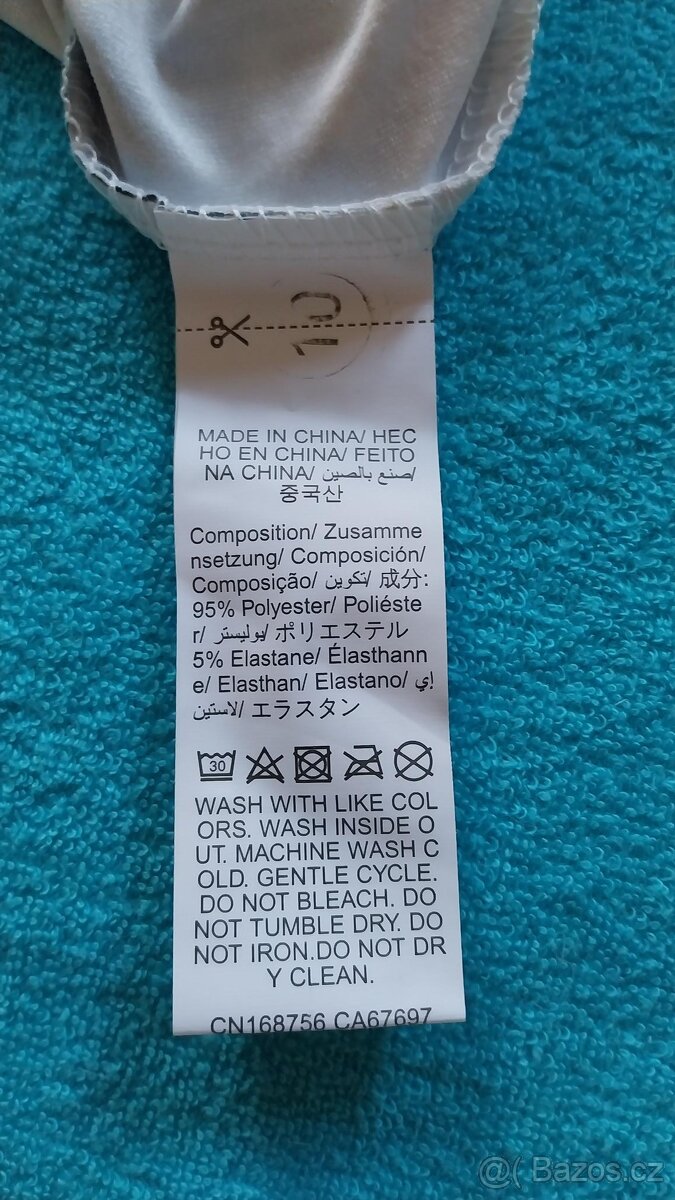 bílo-černá halenka ze Sheinu - 3