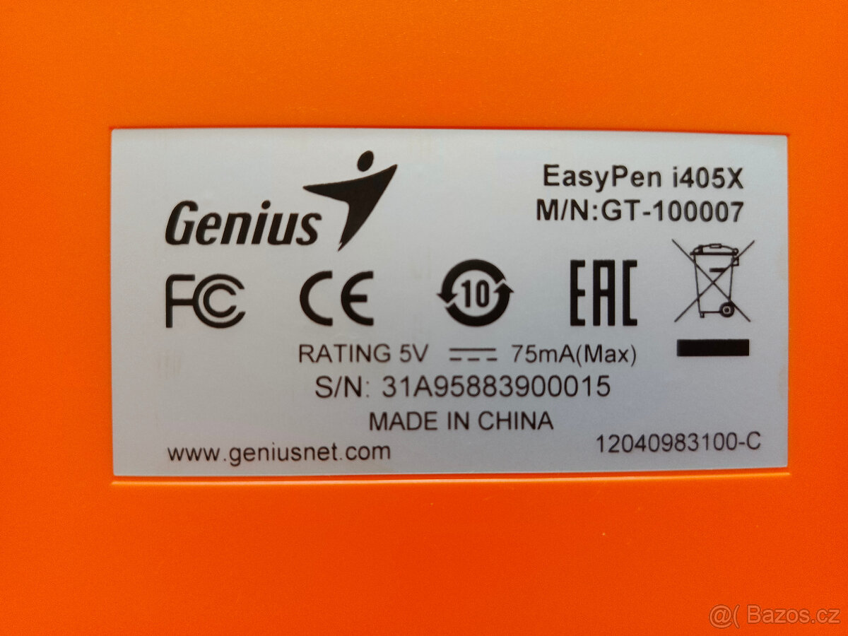 Grafický tablet Genius EasyPen i405X - 3