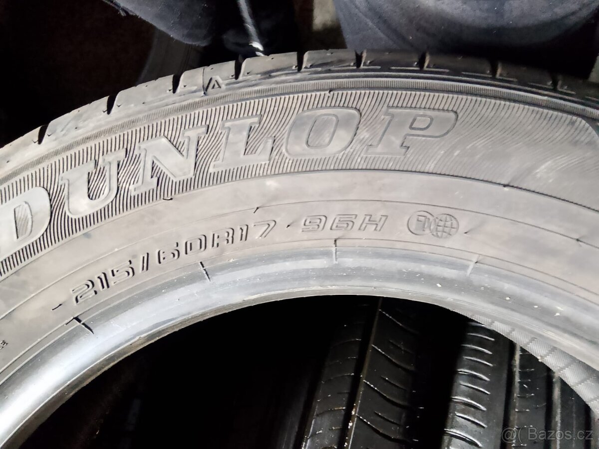 215/60/17 96h Dunlop - letní pneu 2ks - 3