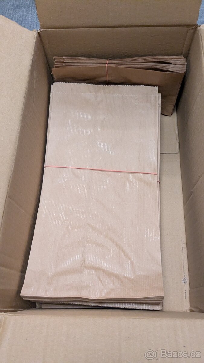 Papírové sáčky velikost M L - 3