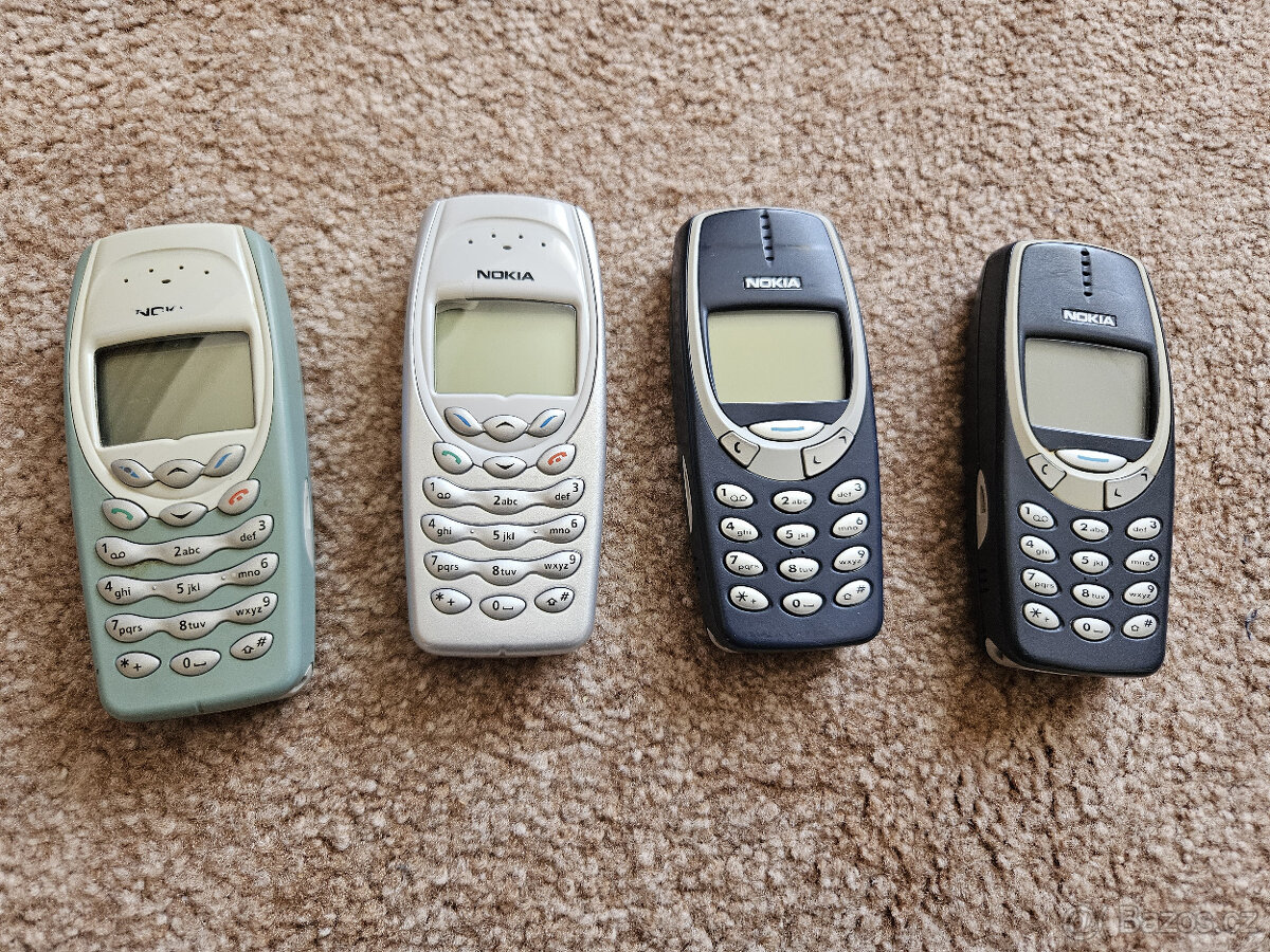 Nokia 3410 a Nokia 3310 - sada 2 + 2 - 3