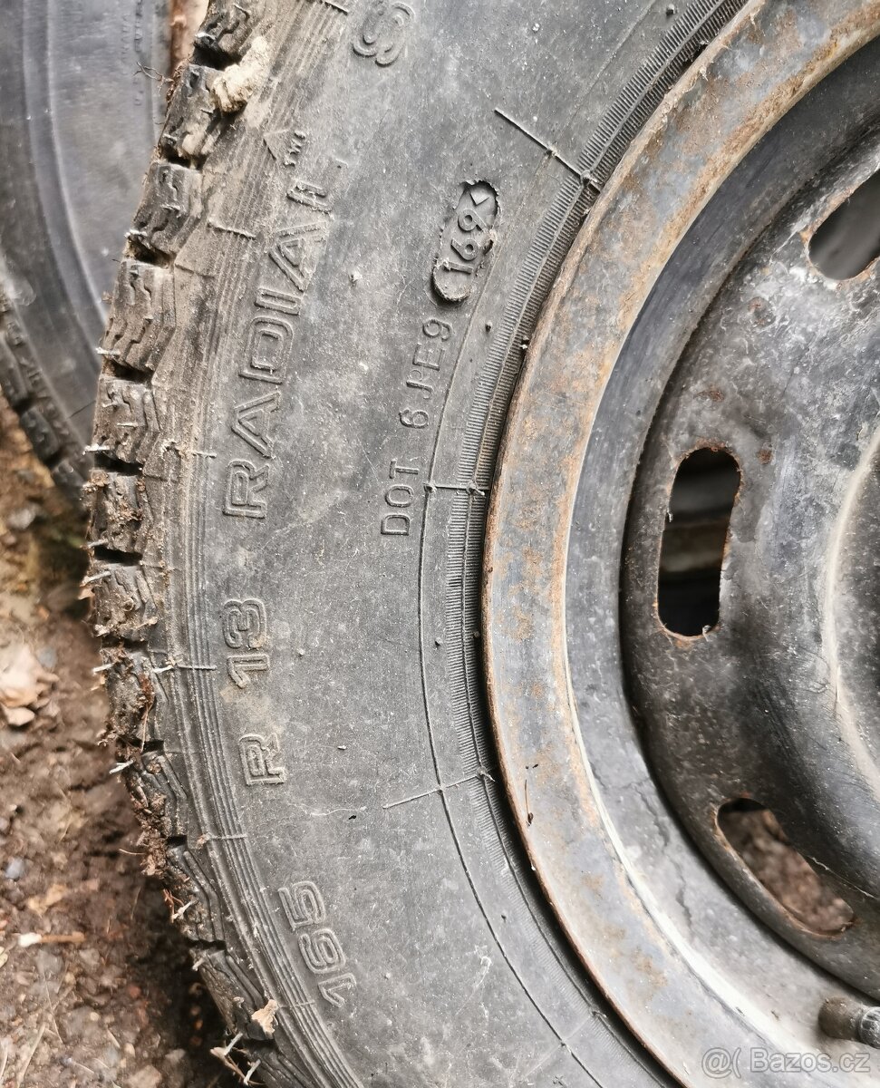 4x kola Škoda 105,120,130 - 3