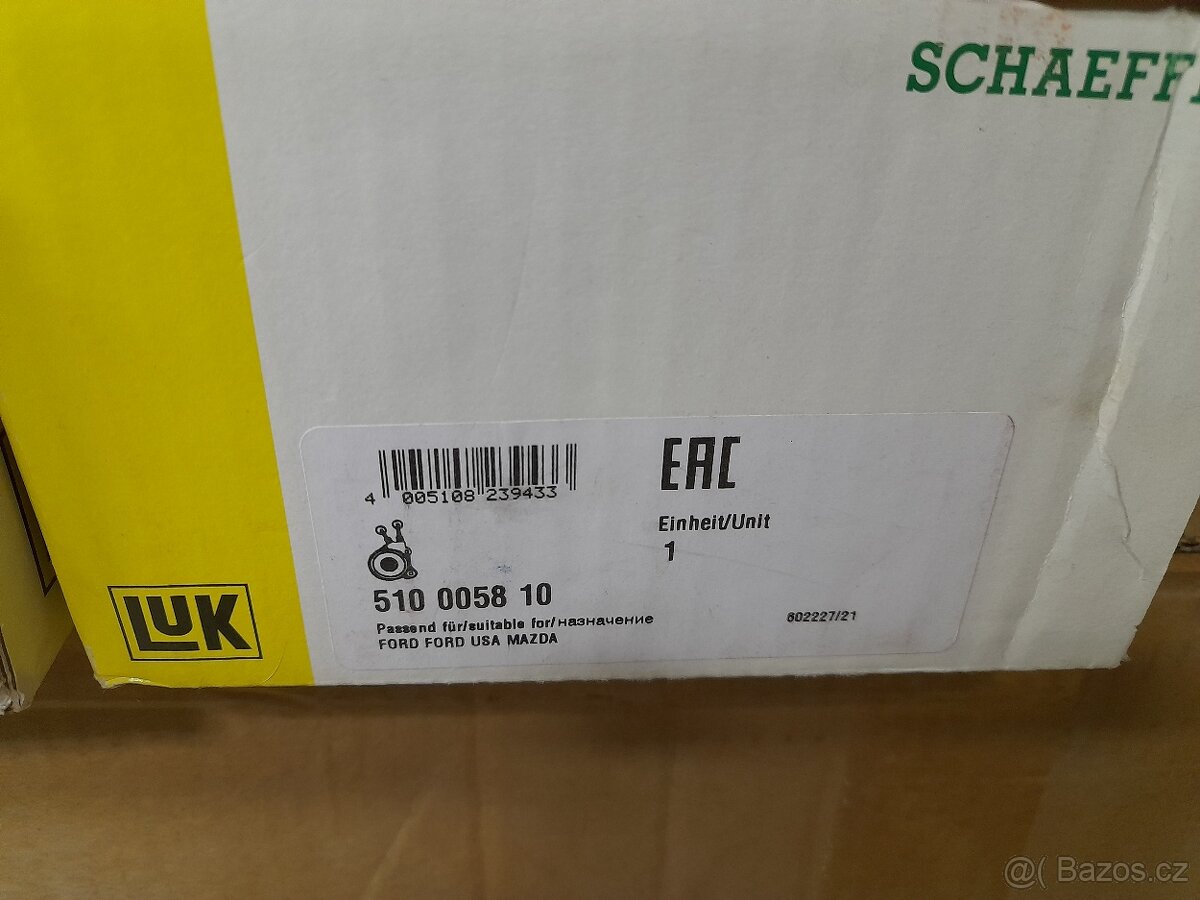 Fiesta, Fusion spojková sada - 3