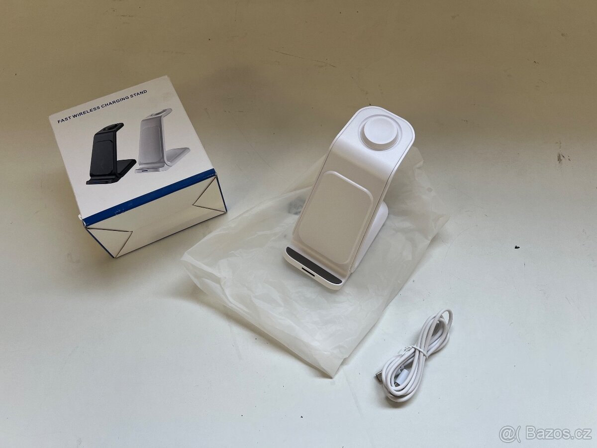 Bezdrátová nabíječka pro telefony 3v1 - 3