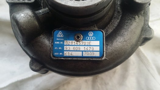 Turbo KKK VW, Audi - 3