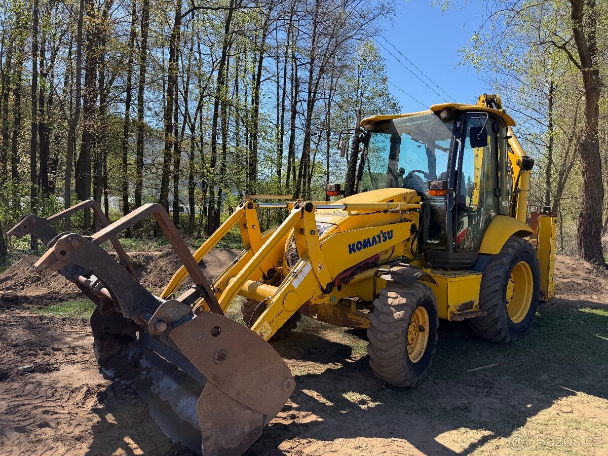 traktorbagr Komatsu WB93R - 3