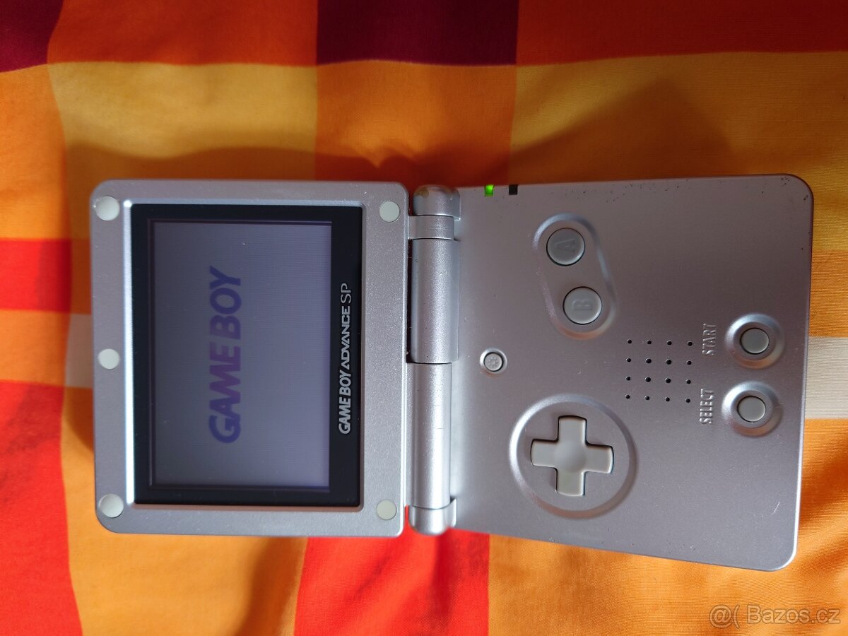 Nintendo Gameboy Advance SP + original nabíječka - 3