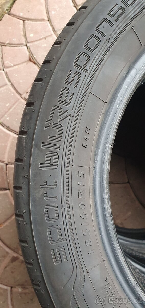 Letní pneu Dunlop 185/60/15 - 3