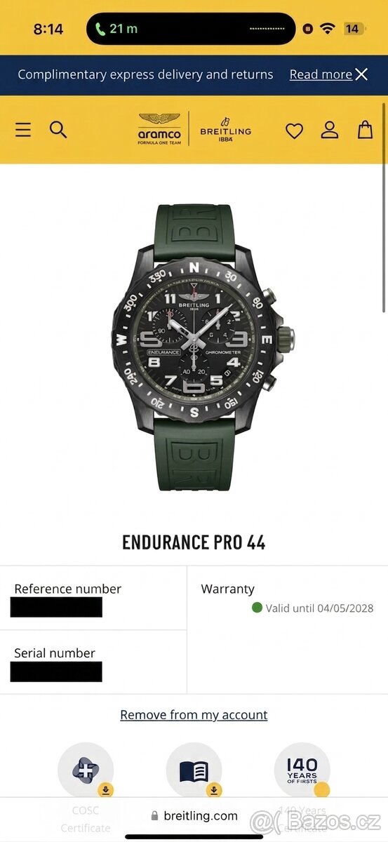 Breitling Endurance pro 44- zelené - 3