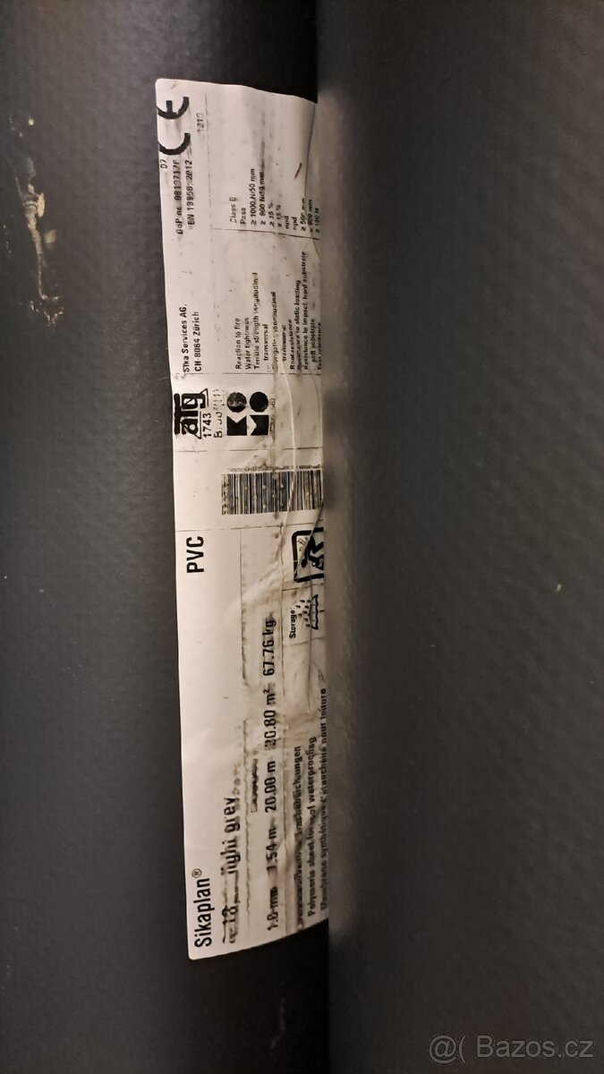 Folie Sikaplan od Sika G-18 light grey - 3