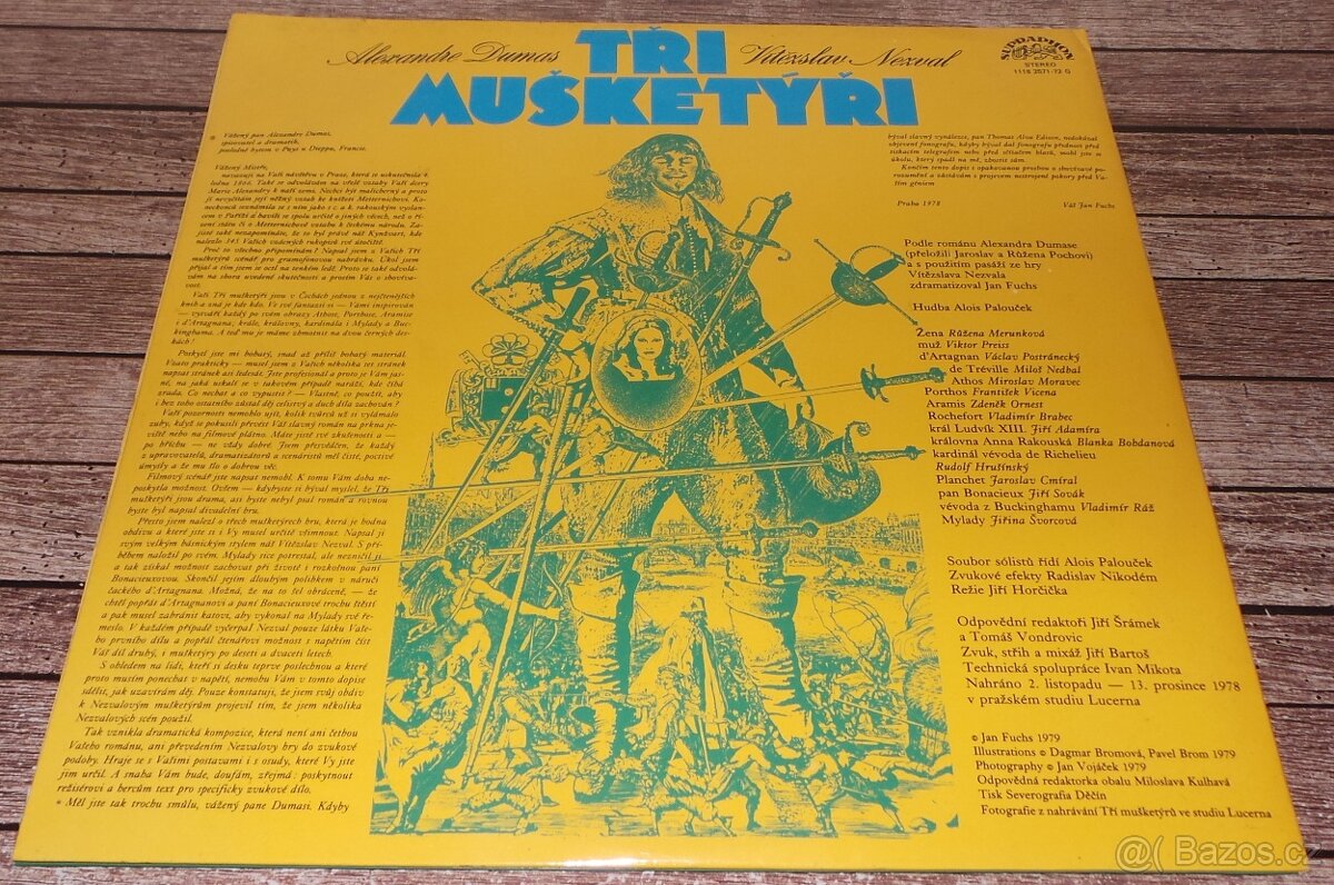 2X LP - Tři mušketýři - 3