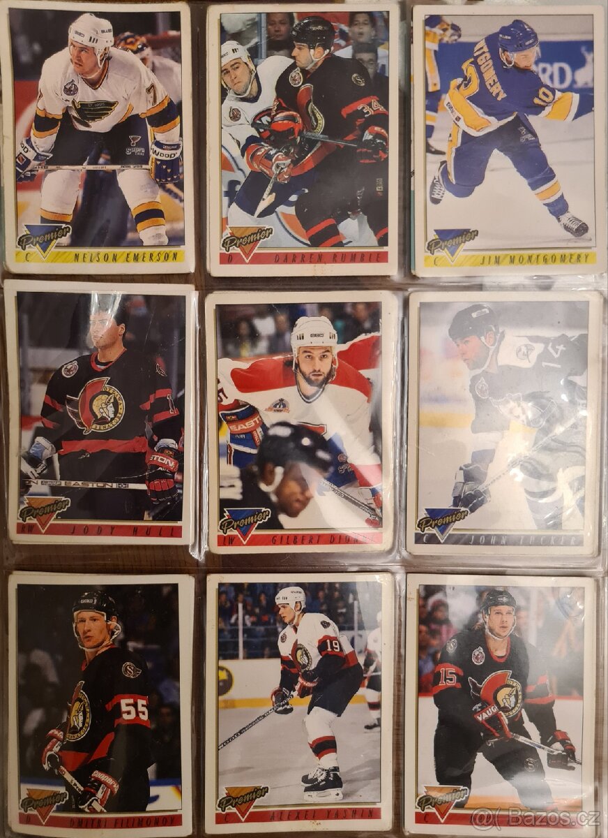 Hokejové karty NHL, inzerce 1 ze 2 - 3