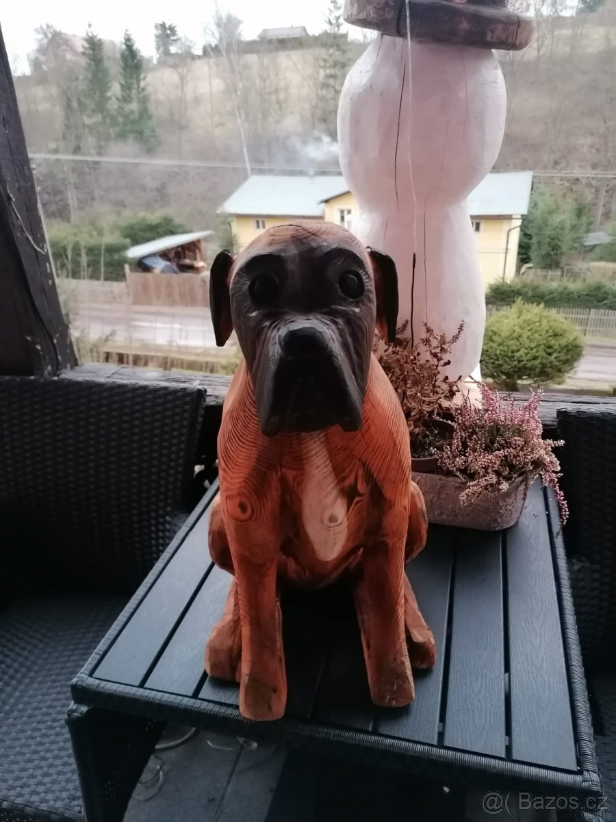 boxer vyřezávaný motor.pilou - 3