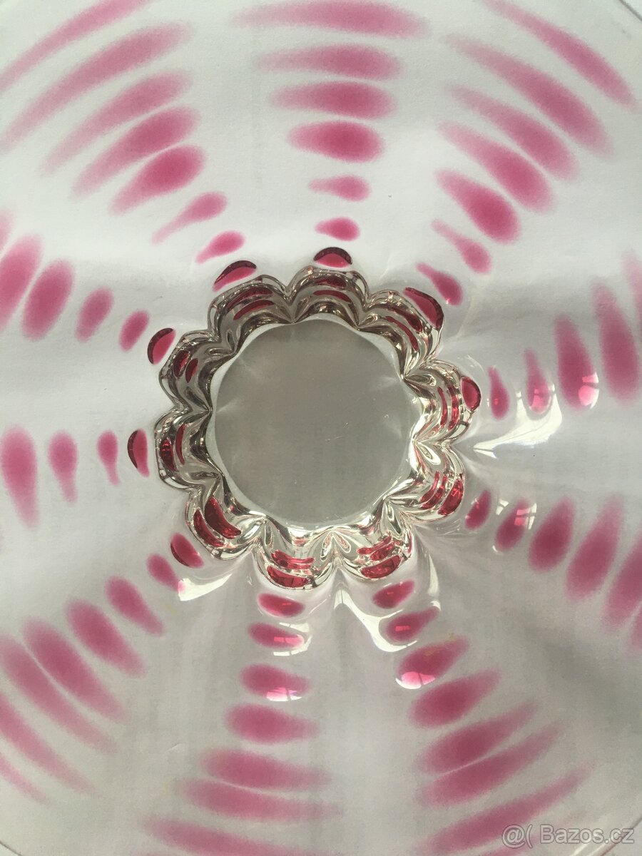 Retro miska hutní sklo - 3