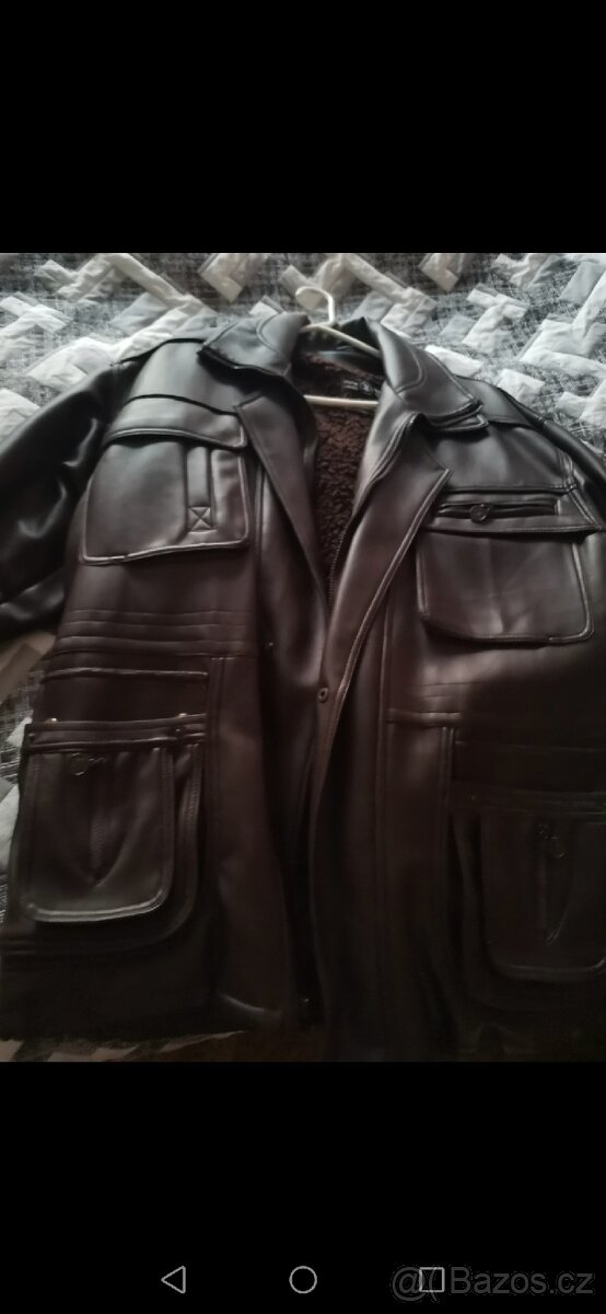 Panská kožená bunda vel. XXL NOVÁ - 3