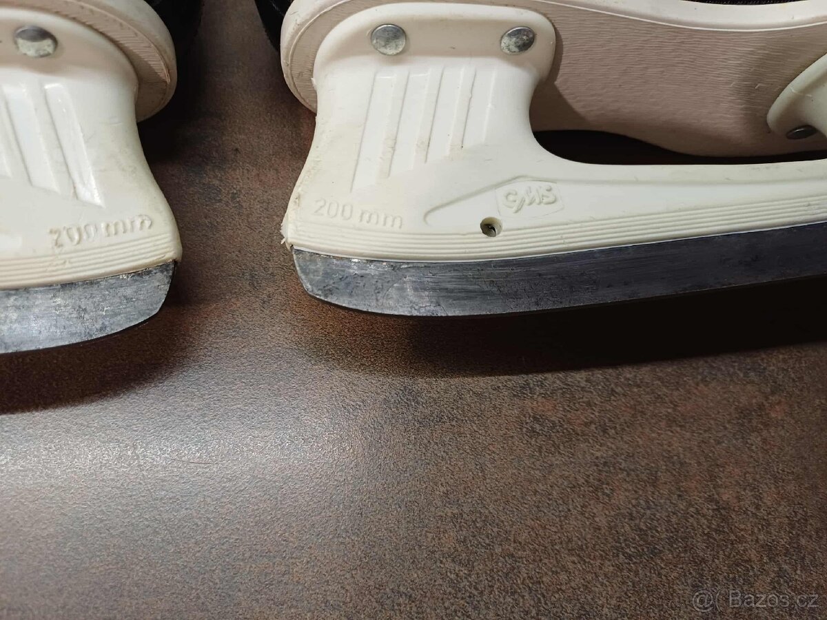 Dětské lední brusle vel. 31 stélka 20 cm - 3