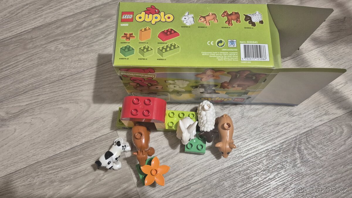 Lego Duplo zvířátka z farmy, včetně krabice - 3