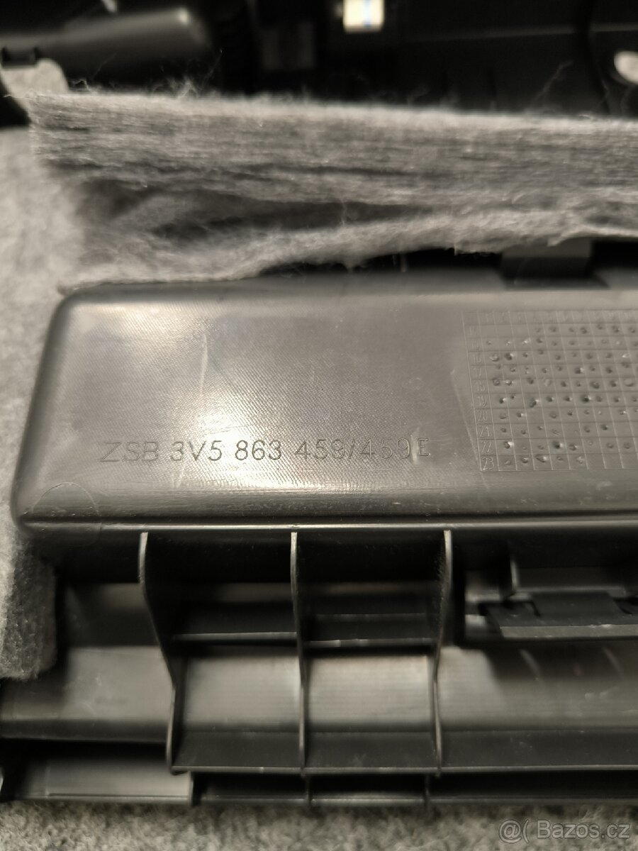 Škoda Superb III 3. Kryt nosiče zámku - 3