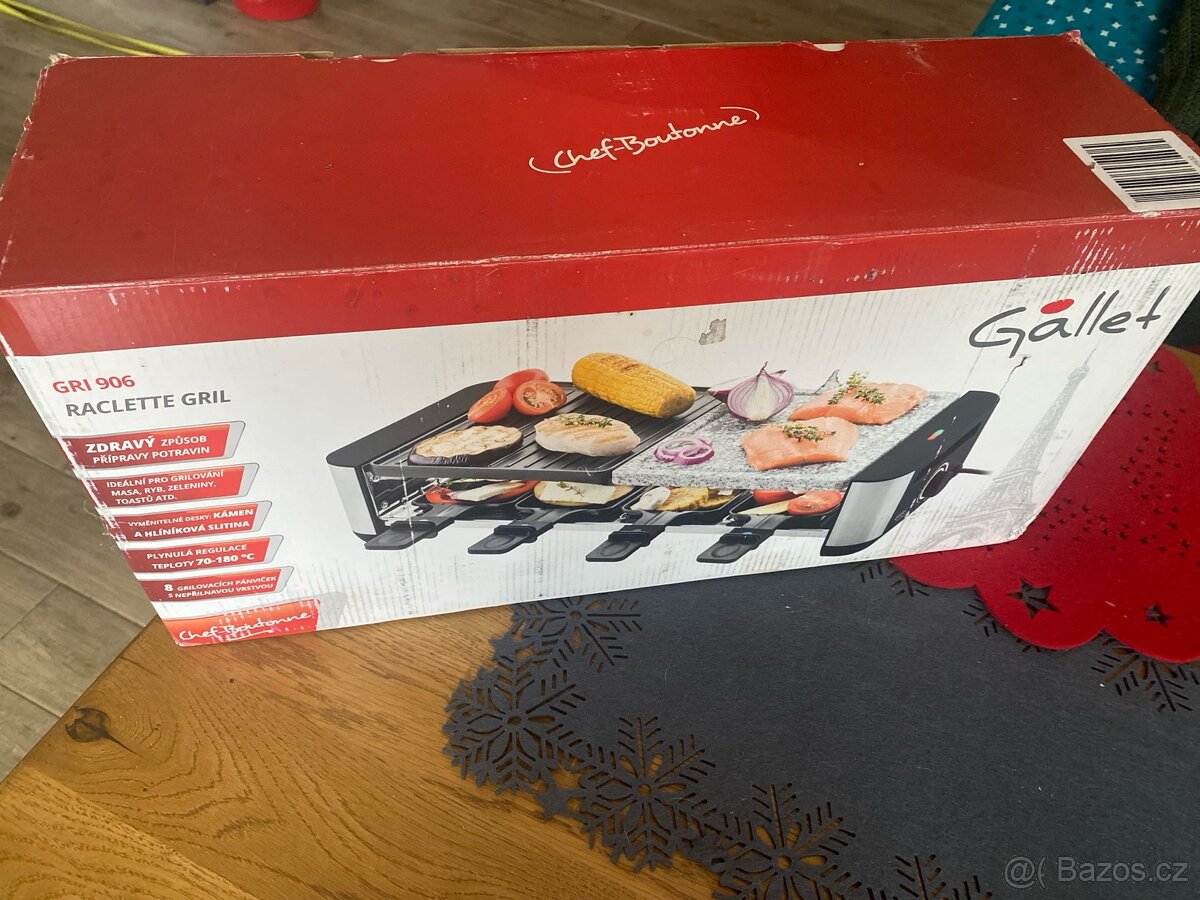 Raclette Grill GRI 906 - NOVÝ - 3