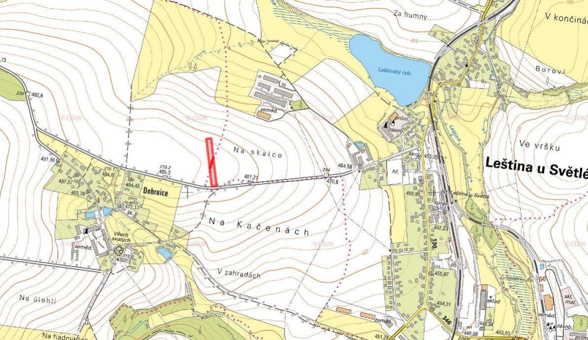 Zemědělská půda, prodej, Leština u Světlé, Havlíčkův Brod - 3