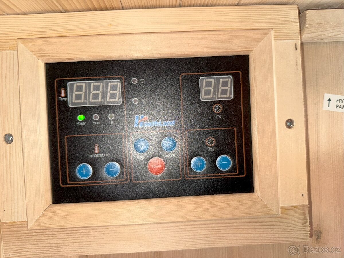 Infra SAUNA DeLUXE 2223 Carbon-BT - 3