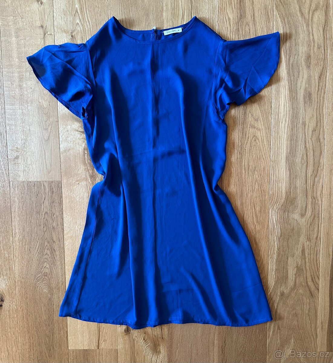 Královsky modré šaty vel.38 - 3