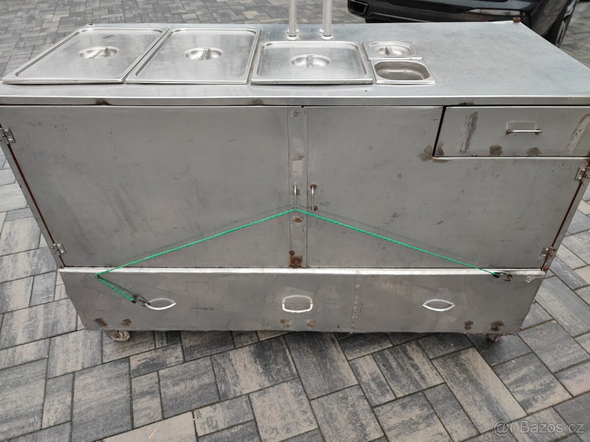 Prodám párkovač / pojízdný gastro pult / gastro stánek / hot - 3