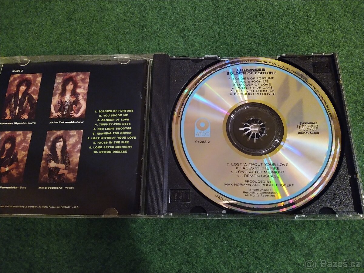 Rezervace CD Loudness -Soldier Of Fortune - 3